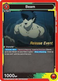 Beam (062) - Union Arena UE22BT: CHAINSAW MAN Release Event trading card