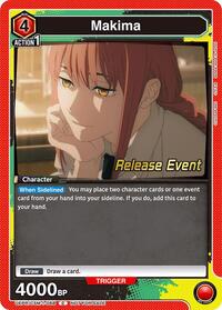 Makima (068) - Union Arena UE22BT: CHAINSAW MAN Release Event trading card
