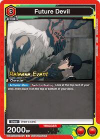 Future Devil - Union Arena UE22BT: CHAINSAW MAN Release Event trading card