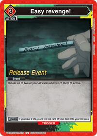 Easy Revenge! - Union Arena UE22BT: CHAINSAW MAN Release Event trading card