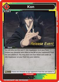 Kon - Union Arena UE22BT: CHAINSAW MAN Release Event trading card