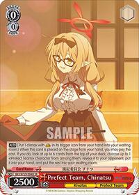 Prefect Team, Chinatsu (SR)