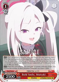 Bold Smile, Mutsuki (SR) - Weiss Schwarz Blue Archive The Animation trading card
