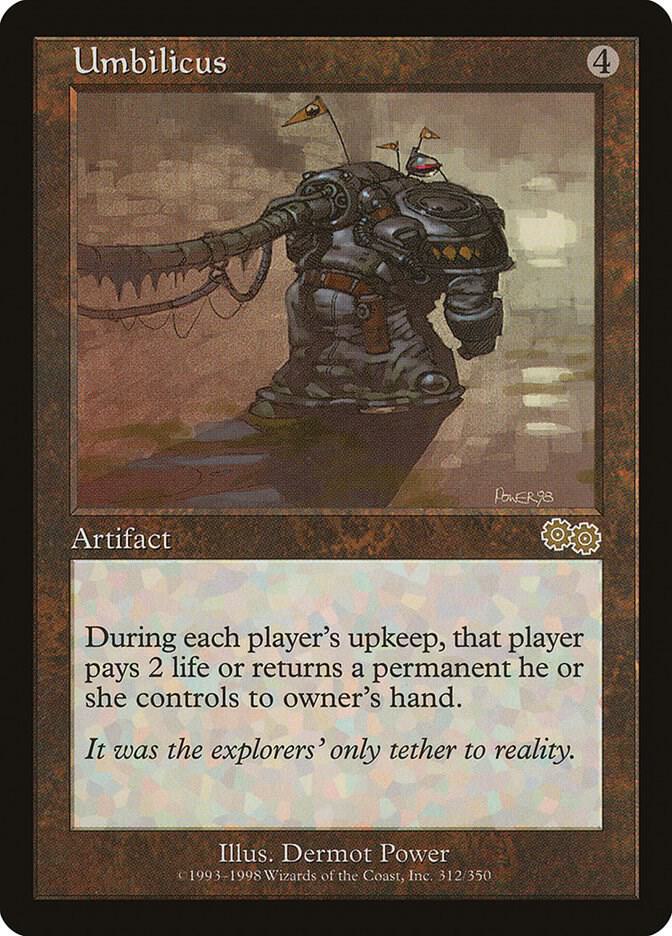 Magic: The Gathering – Umbilicus (Cordone Ombelicale) – Urza's Saga – Carta Singola Rara