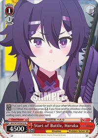 Start of Battle, Haruka (SR)