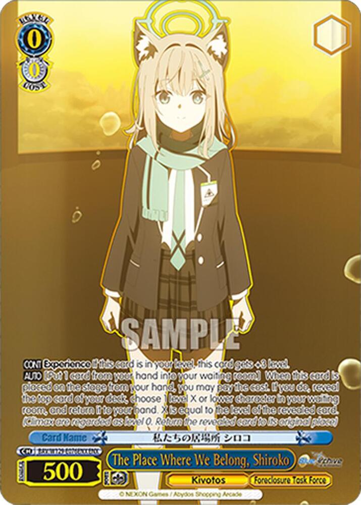 The Place Where We Belong, Shiroko (ENX)