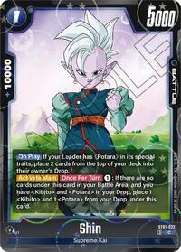 Shin (Dragon Ball Pattern) - Dragon Ball Super: Fusion World Story Booster 01 trading card