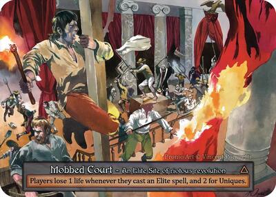 Mobbed Court Dust Reward Promos Promo Sorcery card — value and price