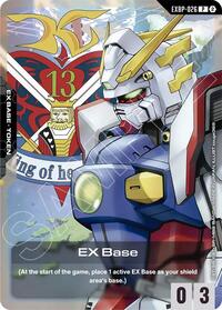 EX Base (EXBP-026) (GD05 Freedom Ascension Deck Build Box) - Gundam Card Game Promotional EX Base Tokens trading card