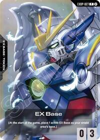 EX Base (EXBP-027) (GD05 Freedom Ascension Deck Build Box) - Gundam Card Game Promotional EX Base Tokens trading card