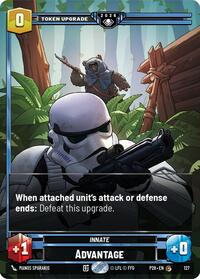 Advantage - Star Wars: Unlimited Galactic Championship 2026 trading card