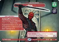 Maul - Collective Ambition (Prize Wall) - Star Wars: Unlimited Galactic Championship 2026 trading card