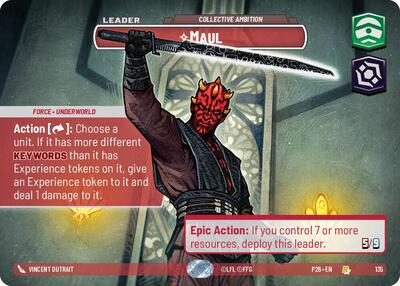 Maul - Collective Ambition (Prize Wall) card