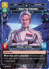 Director Krennic - I Lose Nothing But Time (Prize Wall) - Star Wars: Unlimited Galactic Championship 2026 trading card