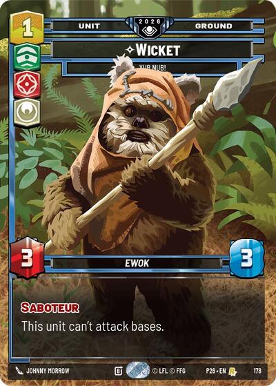 Wicket - Yub Nub! card