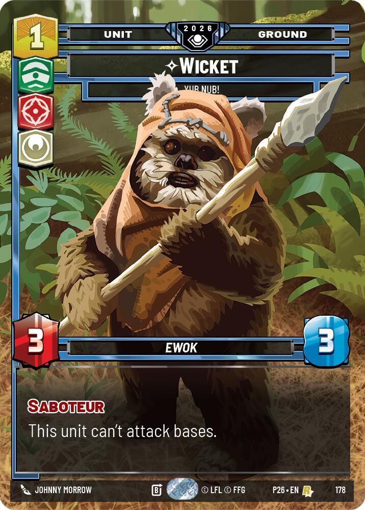 Wicket 178 card