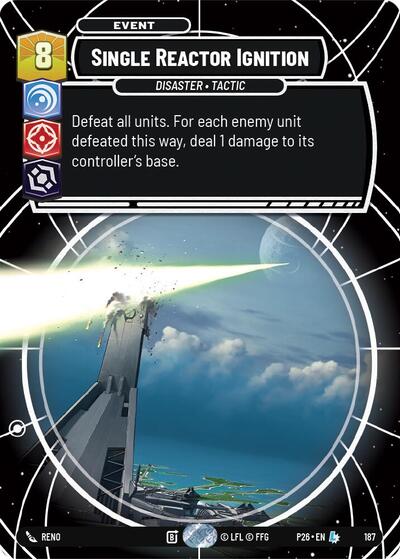 Single Reactor Ignition Galactic Championship 2026 card price