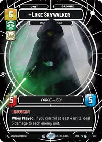 Luke Skywalker - Answering the Call - Star Wars: Unlimited Galactic Championship 2026 trading card