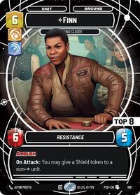 Finn - Looking Closer (Top 8) - Star Wars: Unlimited Galactic Championship 2026 trading card
