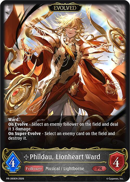 Phildau, Lionheart Ward (Evolved)