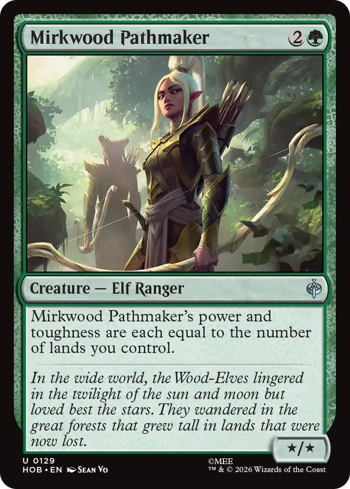 Mirkwood Pathmaker, The Hobbit card number 129