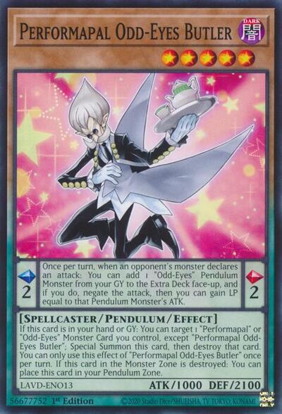 Performapal Odd-Eyes Butler