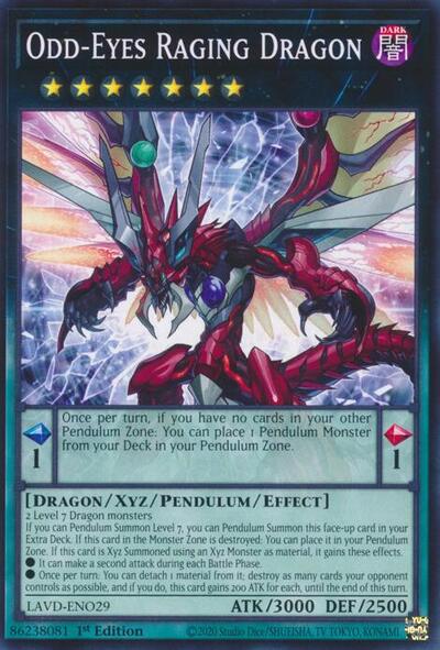 Odd-Eyes Raging Dragon