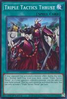 Triple Tactics Thrust (Platinum Secret Rare) - Quarter Century