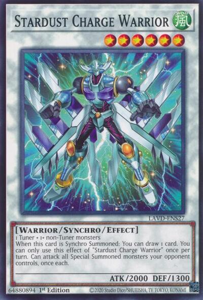 Stardust Charge Warrior