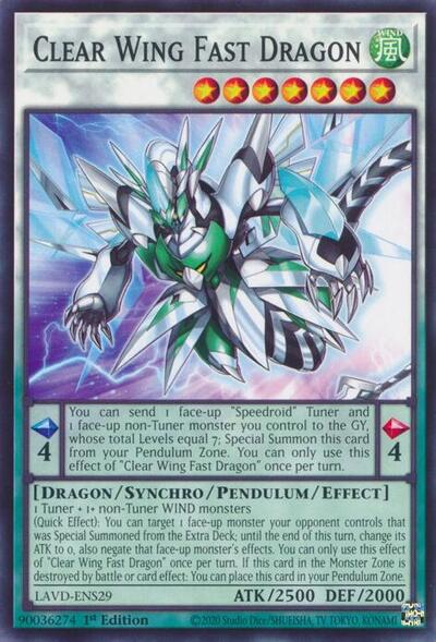 Clear Wing Fast Dragon