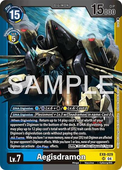 Aegisdramon card
