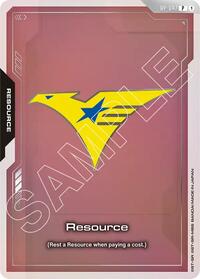 Resource (RP-047) (EVX07 Resource Set) - Gundam Card Game Promotional Resource Tokens trading card