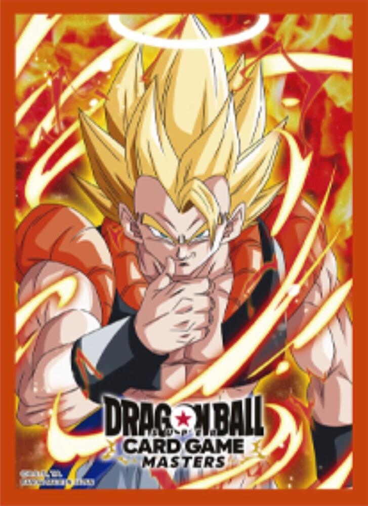gogeta card sleeves Dragon Ball Super Game Fusion World With a pack containing 64 sleeves Dragon Ball Super CCG: Premium