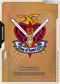 Resource (RP-049) (EVX07 Resource Set) - Gundam Card Game Promotional Resource Tokens trading card
