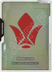 Resource (RP-051) (EVX07 Resource Set) - Gundam Card Game Promotional Resource Tokens trading card