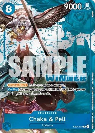 Chaka & Pell (Winner Pack 2026 Vol. 3) One Piece Promotion Cards R One Piece card — value and price