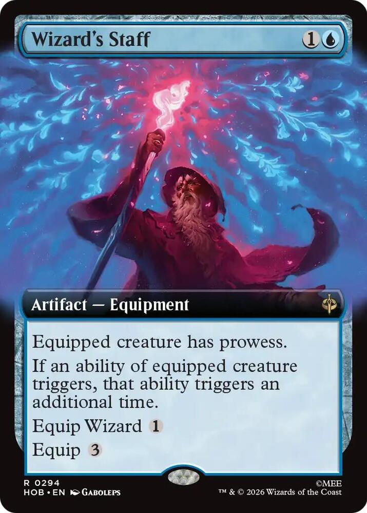 Wizard's Staff (Extended Art), The Hobbit card number 294