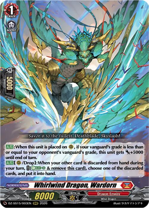 Whirlwind Dragon, Wardorn