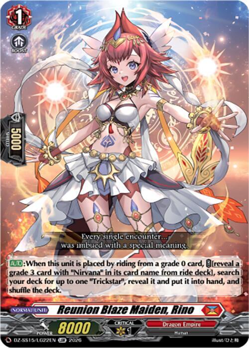 Reunion Blaze Maiden, Rino - DZ-SS15: The Legendary Vanguards