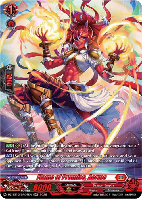 Flame of Promise, Aermo (SR)