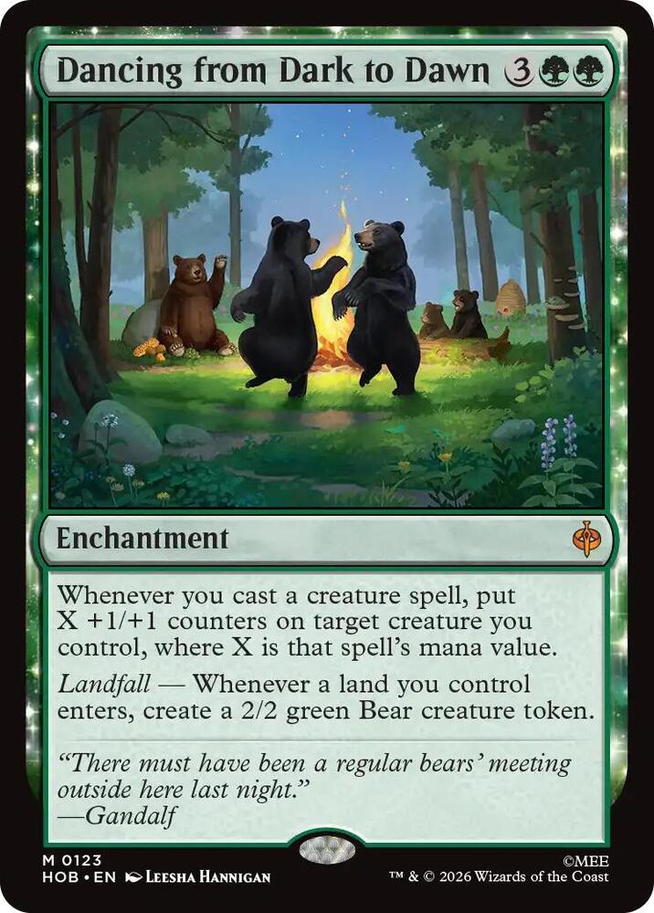 Dancing from Dark to Dawn — The Hobbit