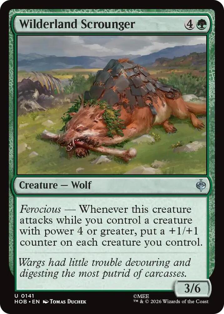 Wilderland Scrounger, The Hobbit card number 141