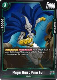 Majin Buu : Pure Evil - ST01-041 - Dragon Ball Super: Fusion World Story Booster 01 trading card