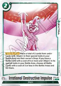 Irrational Destructive Impulse (Dragon Ball Pattern) - Dragon Ball Super: Fusion World Story Booster 01 trading card