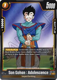 Son Gohan : Adolescence - ST01-045 — Story Booster 01