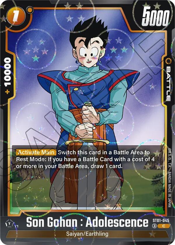 Son Gohan : Adolescence