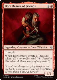 Dori, Bearer of Friends - Magic: The Gathering The Hobbit trading card