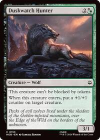 Duskwatch Hunter - Magic: The Gathering The Hobbit trading card