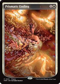 Prismatic Ending - Magic: The Gathering MagicFest Cards trading card