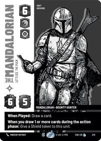 The Mandalorian - Let's See The Puck - Star Wars: Unlimited 2026 Convention Exclusive trading card